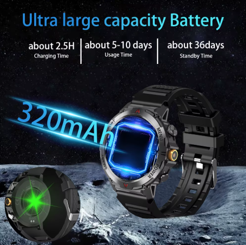 Smart Watch Sports Fitness Waterproof Men 4
