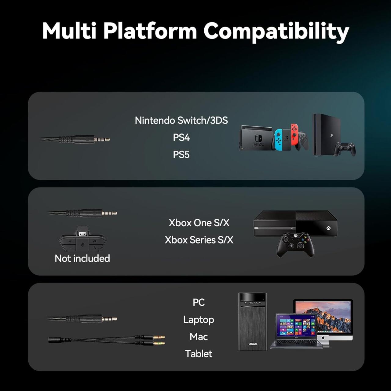 A36 Auriculares para juegos 2