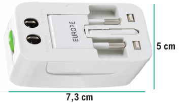 Adaptador universal 4