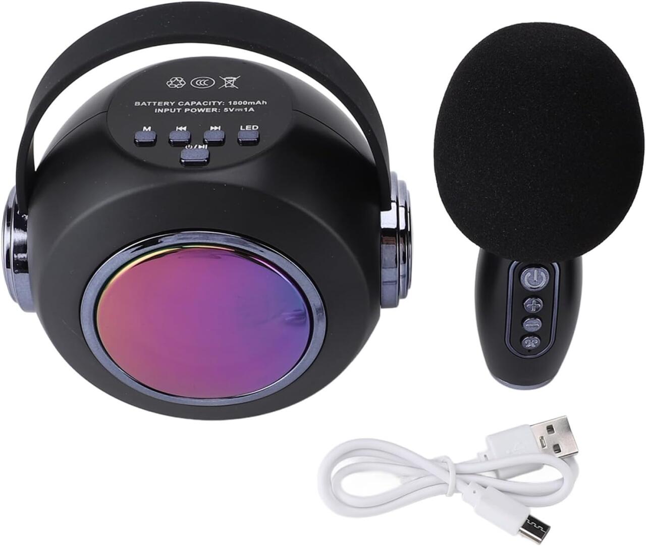 Maquina de Karaoke con Altavoz y Microfono 3