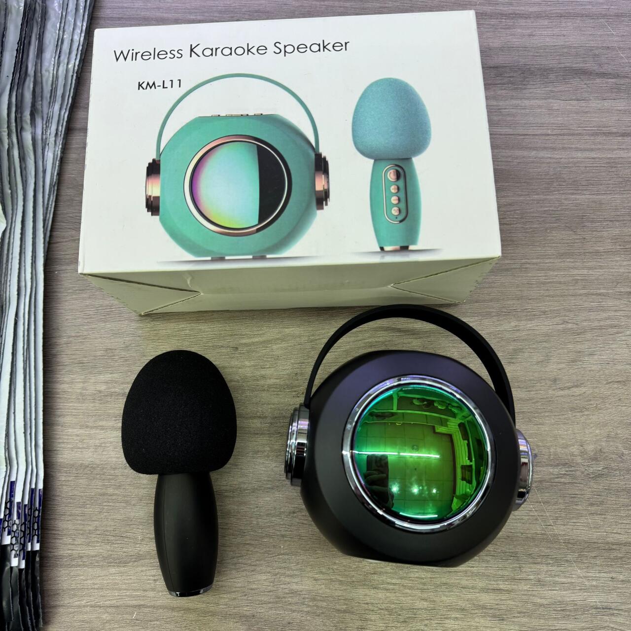 Maquina de Karaoke con Altavoz y Microfono 5
