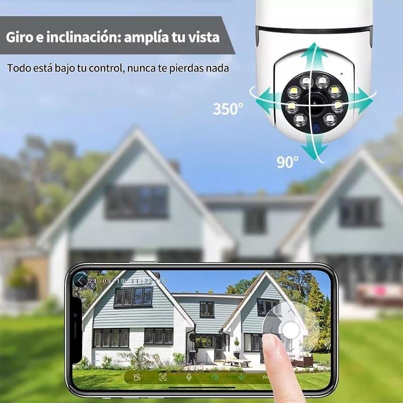 Cámara wifi con forma de bombilla 4