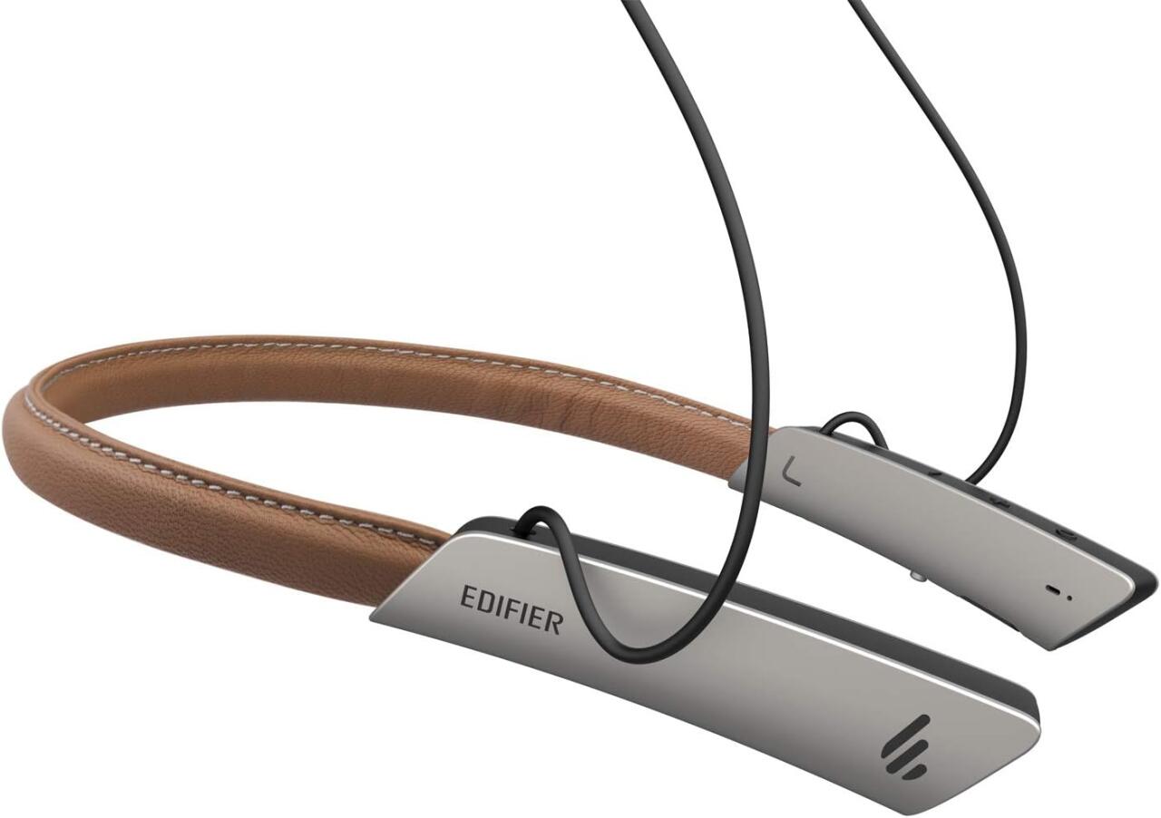 Edifier W380NB Auriculares Bluetooth - Wireless Neckband, Hi-Fi, 60 horas de musica, BT 5.4 5
