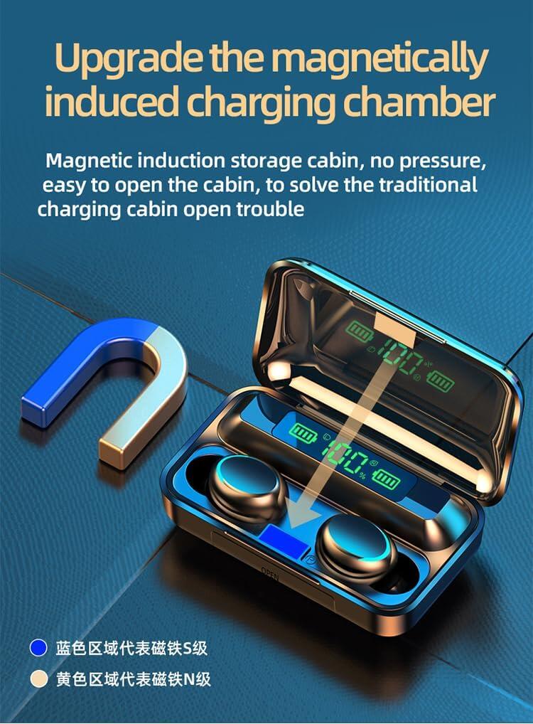 Auriculares Inalámbricos Bluetooth V5.3 10