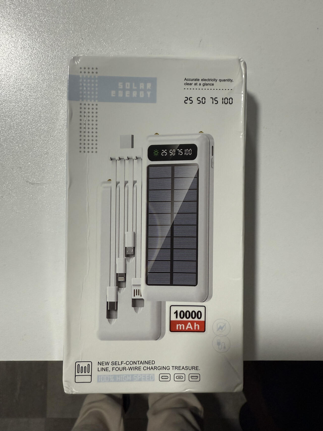 Power Bank Solar 10000MAH 3