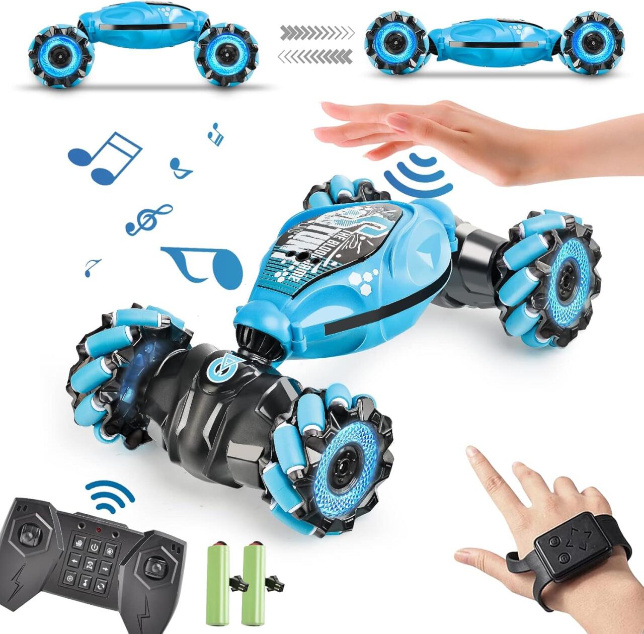 Coche control mano 3