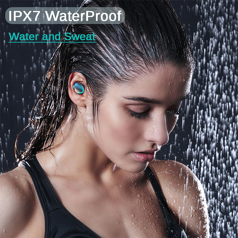 Auriculares inalámbricos F9 LED 7