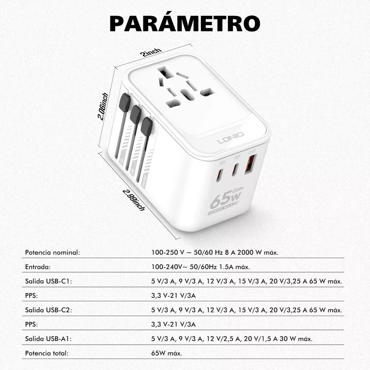 Adaptador PD20W Universal – Carga Rápida y Compatibilidad Total 6