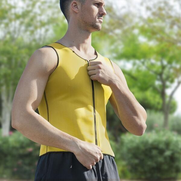 Chaleco deportivo con efecto sauna para hombre y mujer 6