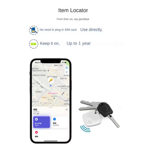 Locator Tag Compatible con iOS – Rastreador Inteligente Bluetooth 4
