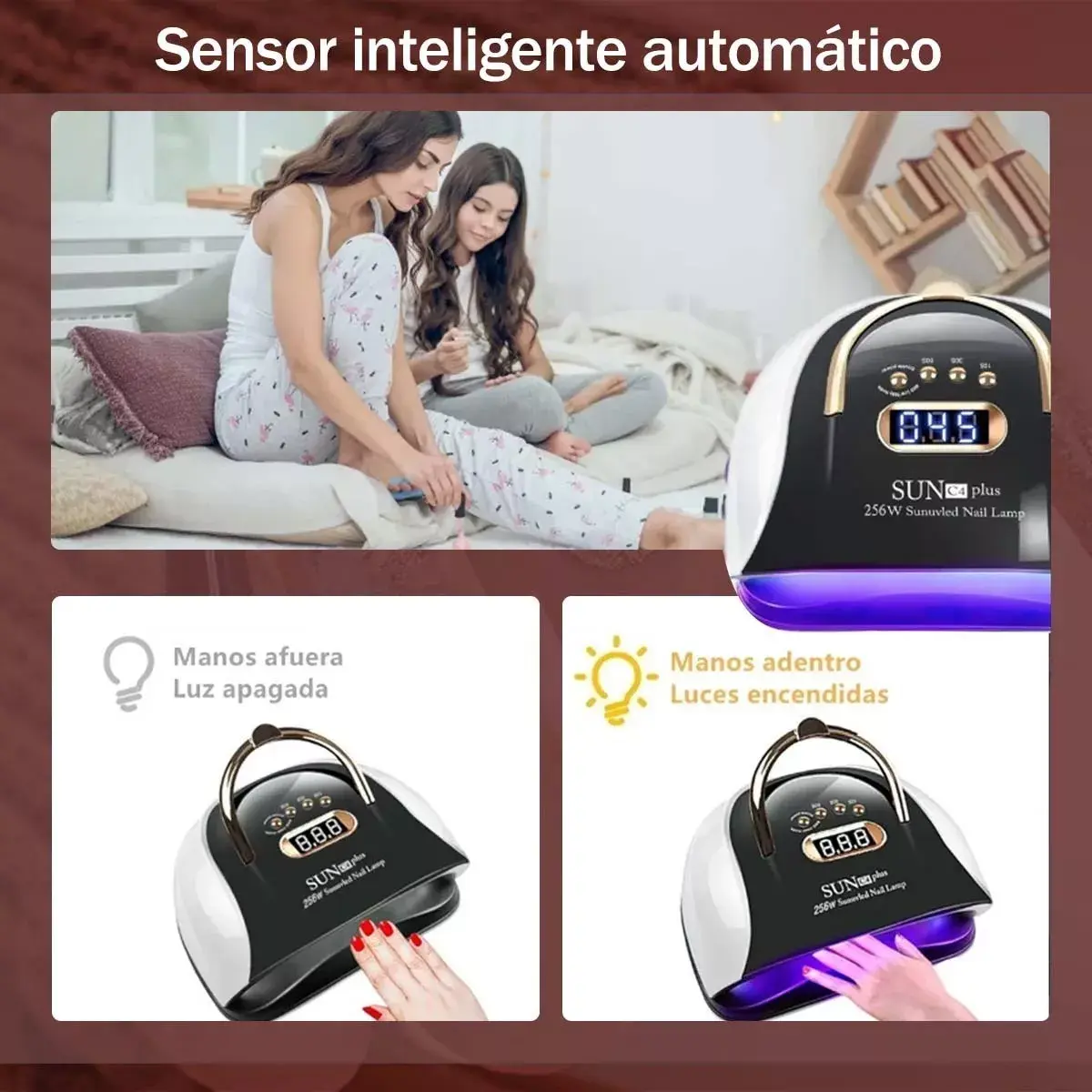 Lámpara LED para Uñas 22W – Secado Rápido y Profesional en Casa 2