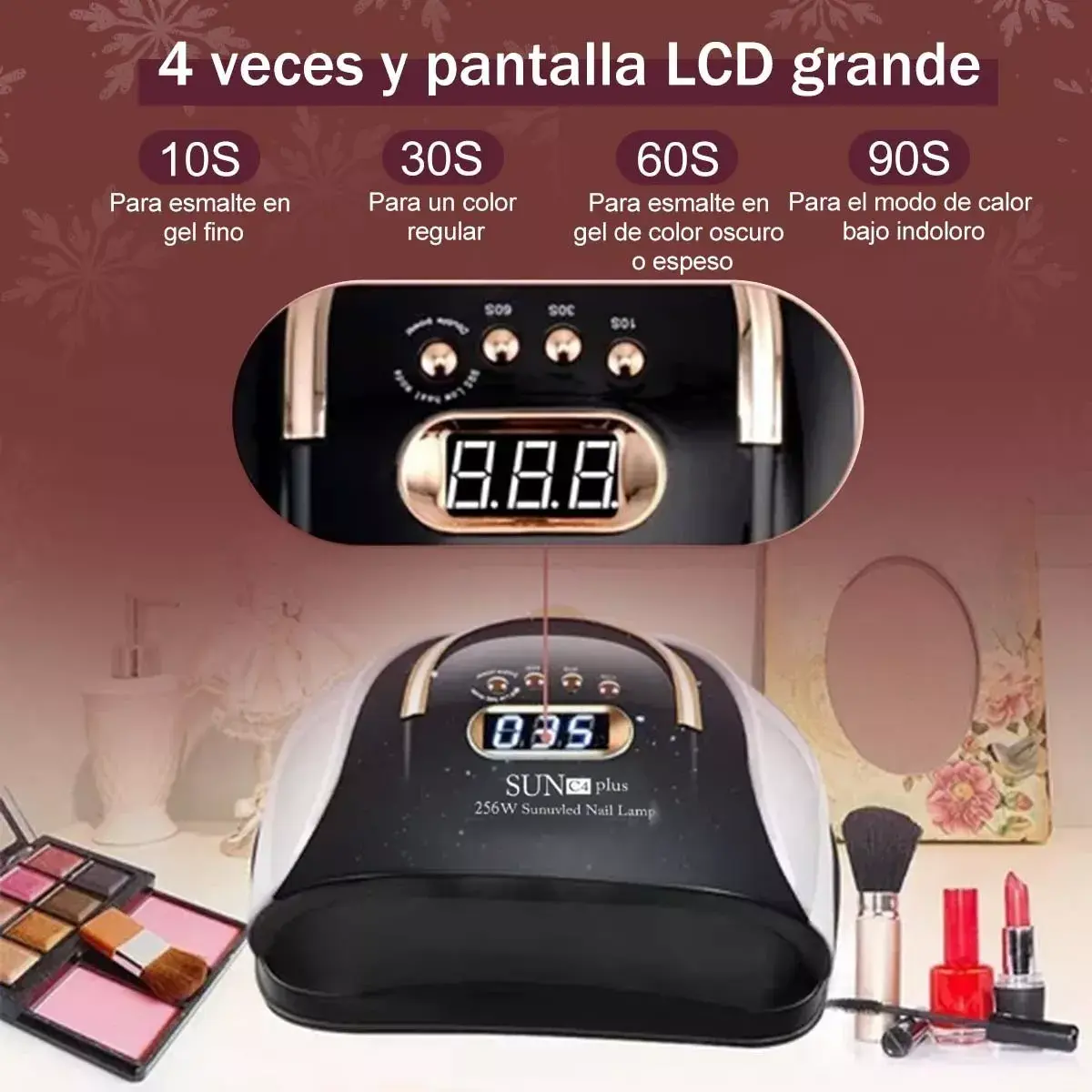 Lámpara LED para Uñas 22W – Secado Rápido y Profesional en Casa 3