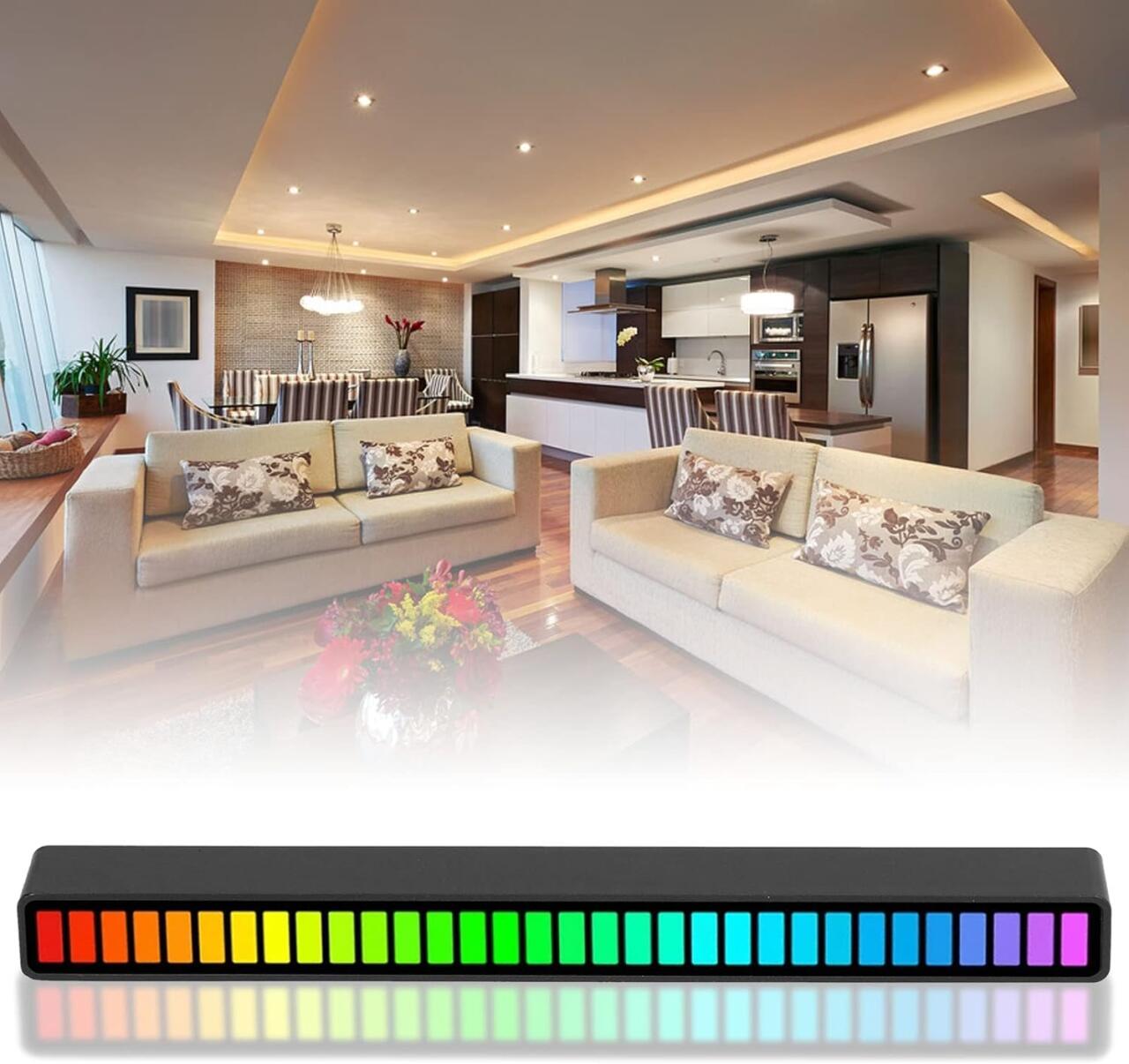 Barra LED COLORFUL LIGHTS Con Ritmo Musical 4