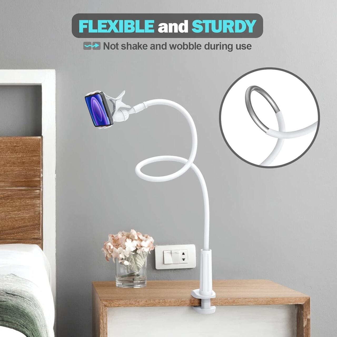 soportes de brazo flexible tipo “lazy arm” para escritorio 2