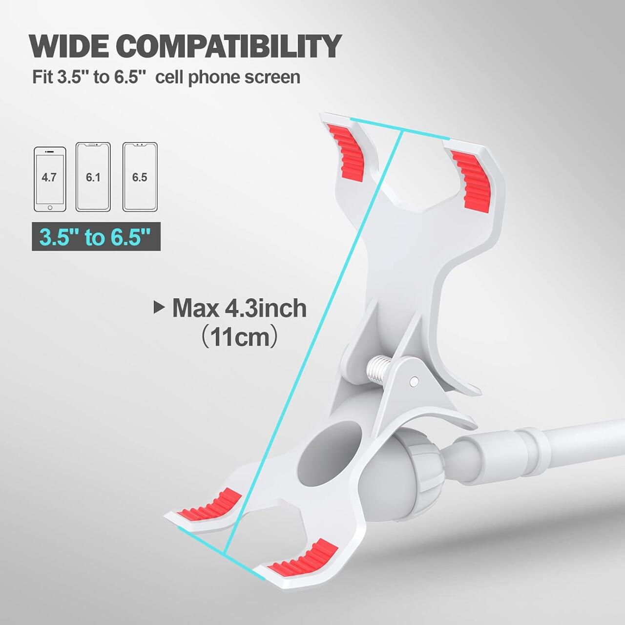 soportes de brazo flexible tipo “lazy arm” para escritorio 6