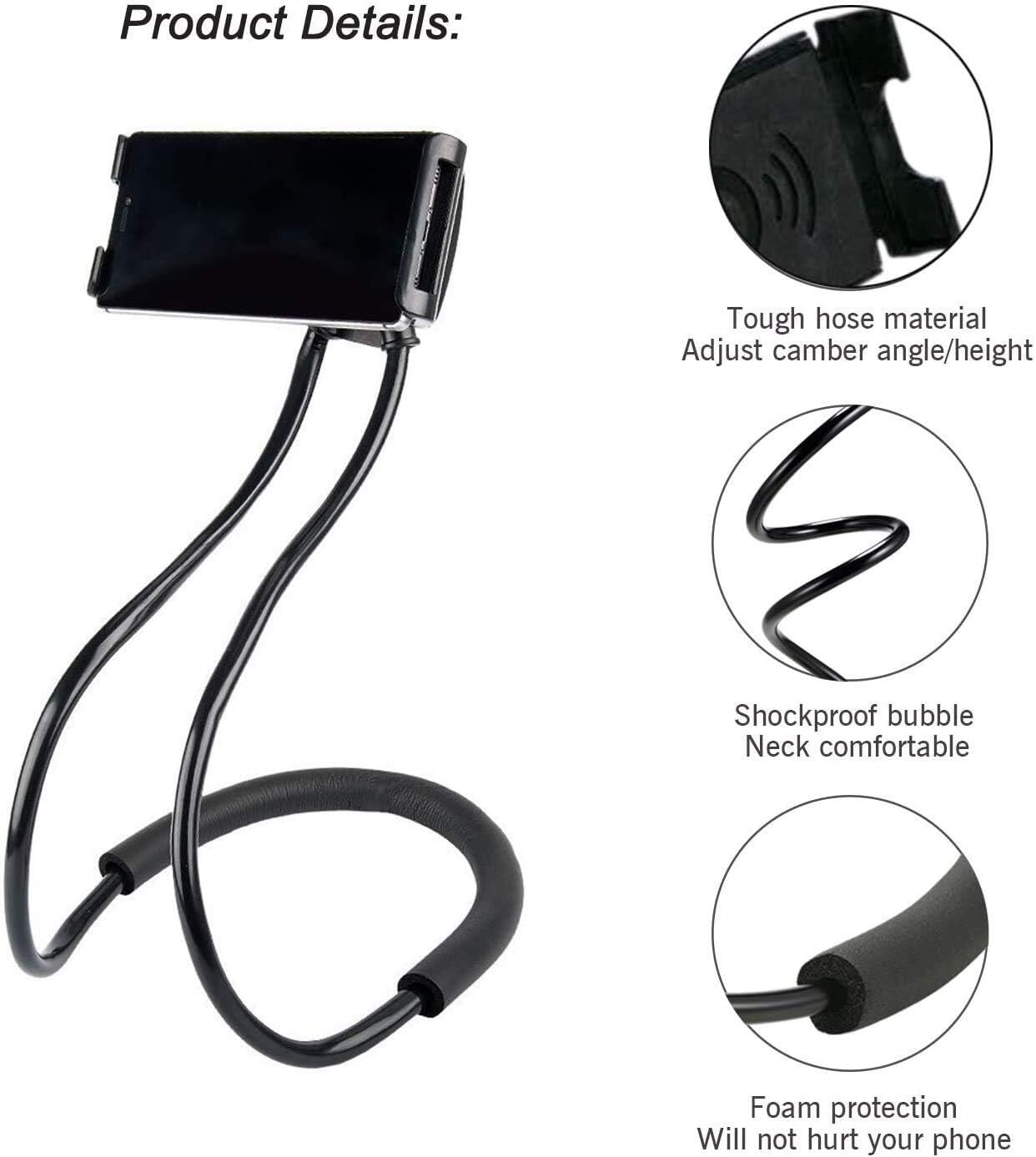Soporte para Teléfono Celular para Colgar en el Cuello – Comodidad manos libres en todo momento 3