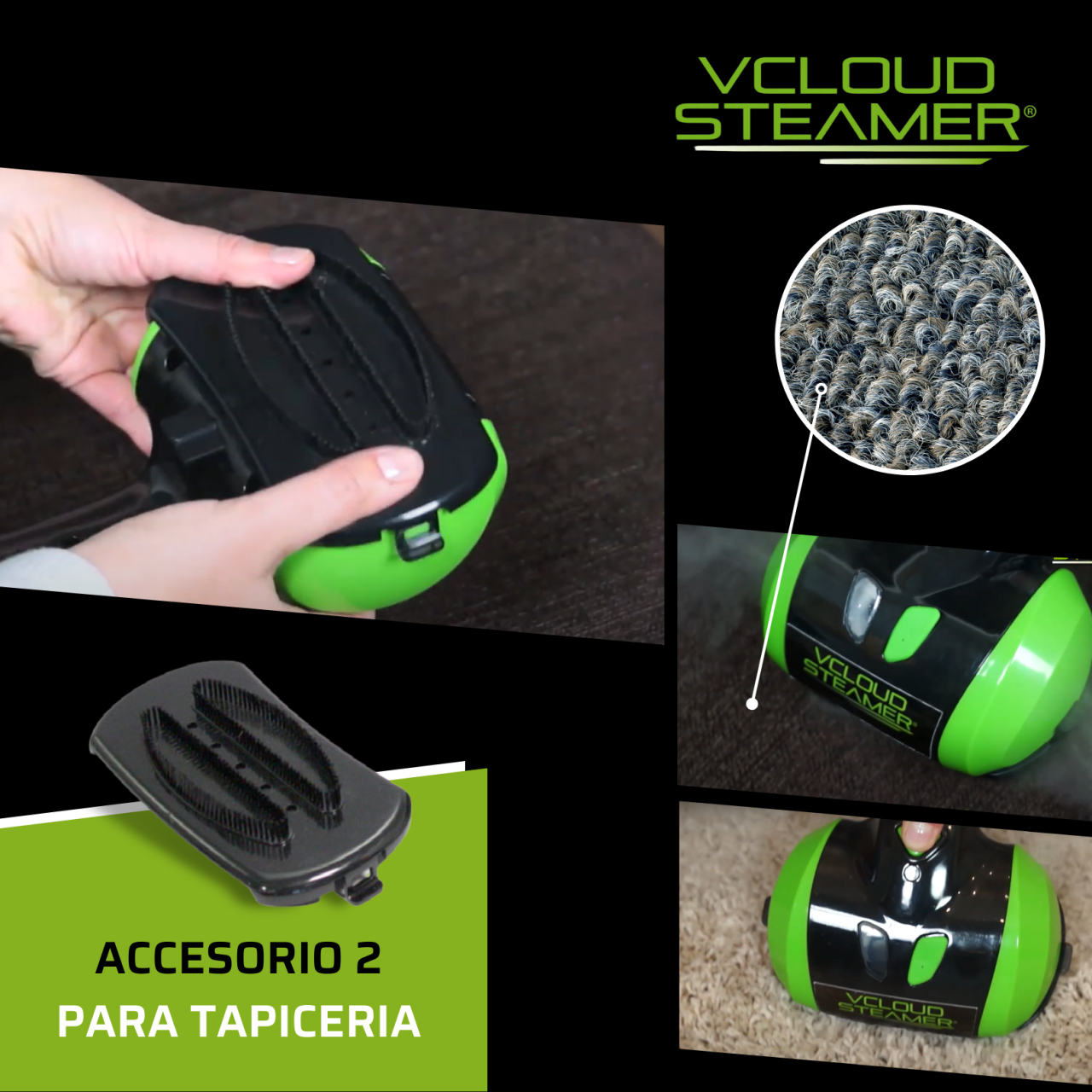 Plancha profesional portátil de vapor 5