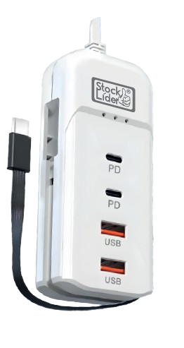 Regleta de carga usb 4+1 3