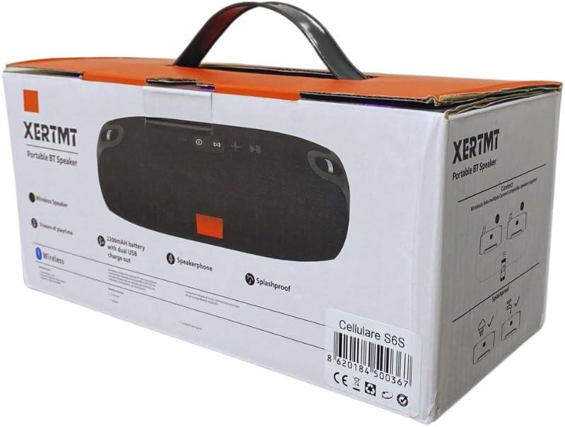Altavoz Bluetooth XERTMT + caja de cartón resistente (ID: 11913, SKU: CAJAEMBALAJE) 3
