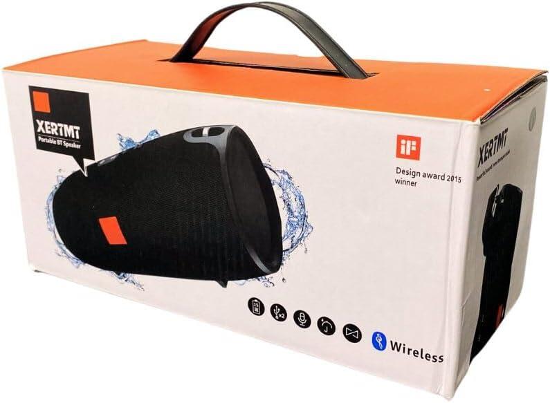 Altavoz Bluetooth XERTMT + caja de cartón resistente (ID: 11913, SKU: CAJAEMBALAJE) 9