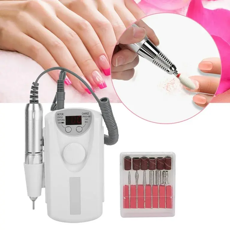 Esmaltadora de uñas 12000 RPM – Potencia Compacta para Manicuras Rápidas 3