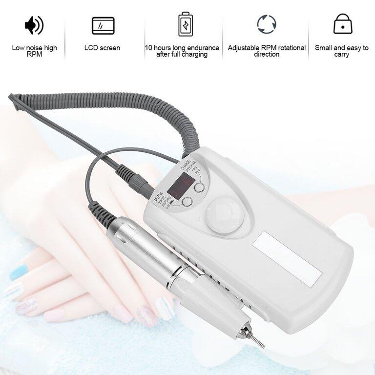 Esmaltadora de uñas 12000 RPM – Potencia Compacta para Manicuras Rápidas 4