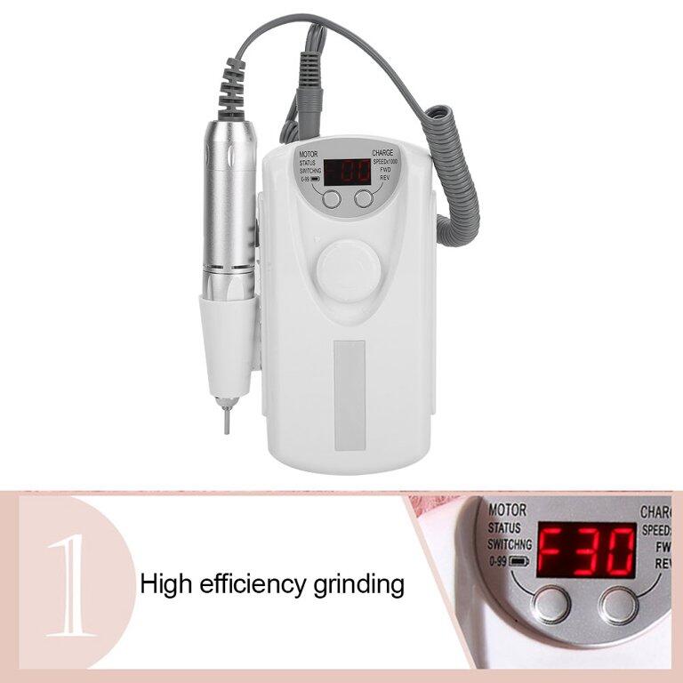 Esmaltadora de uñas 12000 RPM – Potencia Compacta para Manicuras Rápidas 5