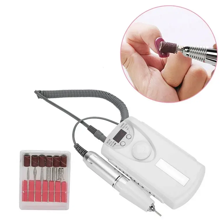 Esmaltadora de uñas 12000 RPM – Potencia Compacta para Manicuras Rápidas 7