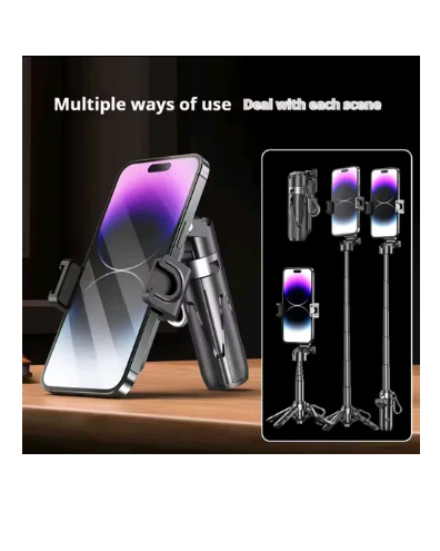 MINI TRÍPODE PARA CELULAR P15 MINI – Estabilidad Portátil para Crear Contenido en Cualquier Lugar 3