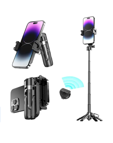 MINI TRÍPODE PARA CELULAR P15 MINI – Estabilidad Portátil para Crear Contenido en Cualquier Lugar 6