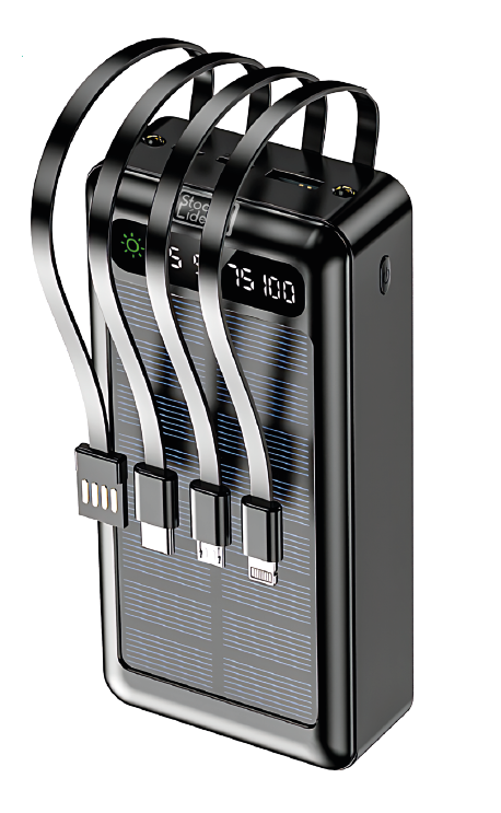 Powerbank con carga solar 3