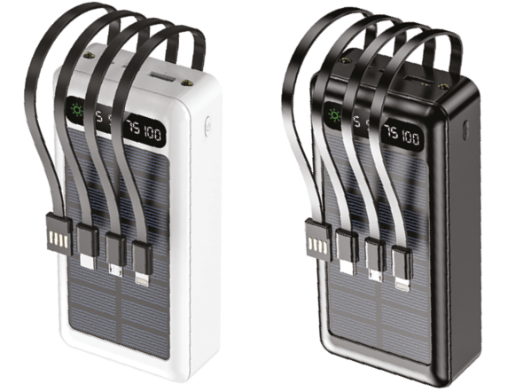 Powerbank con carga solar 4