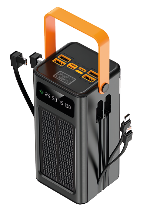 Powerbank con carga solar 3