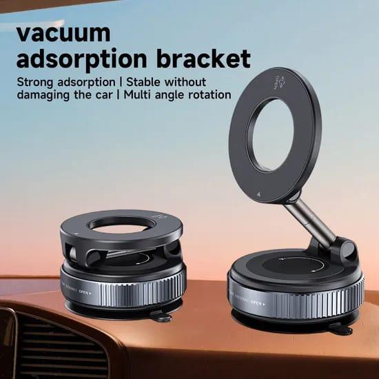 Soporte Magnético con Succión al Vacío 🚙 2