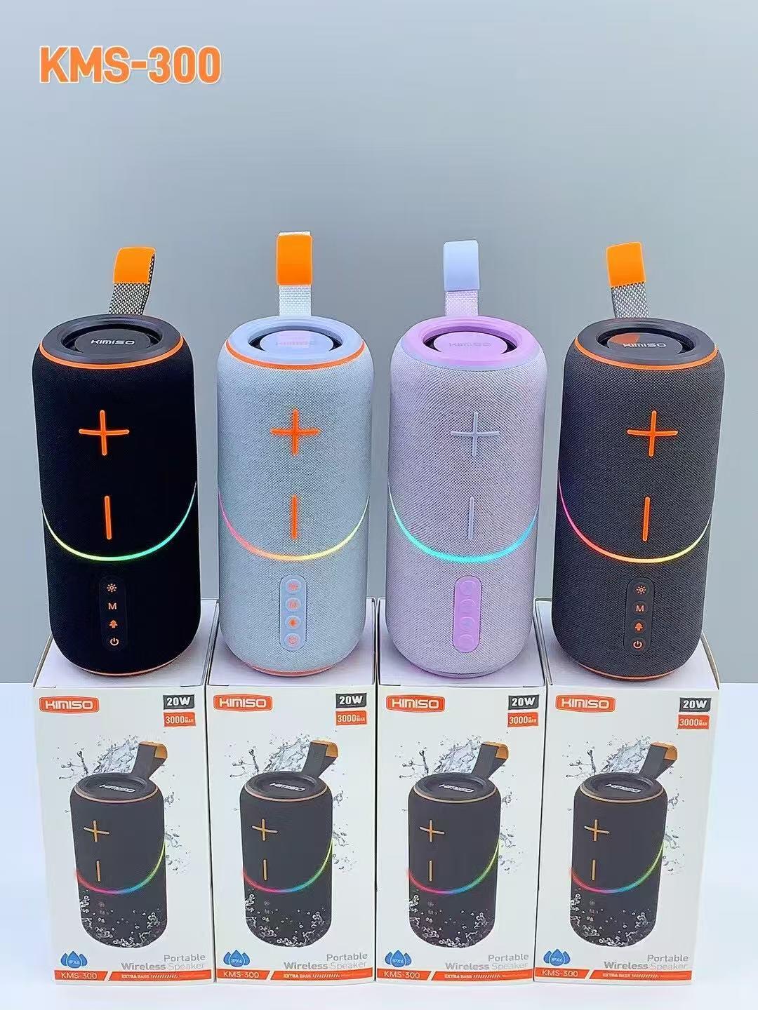 Altavoz Bluetooth KMS-300 TWS con Sonido Estéreo Potente 3