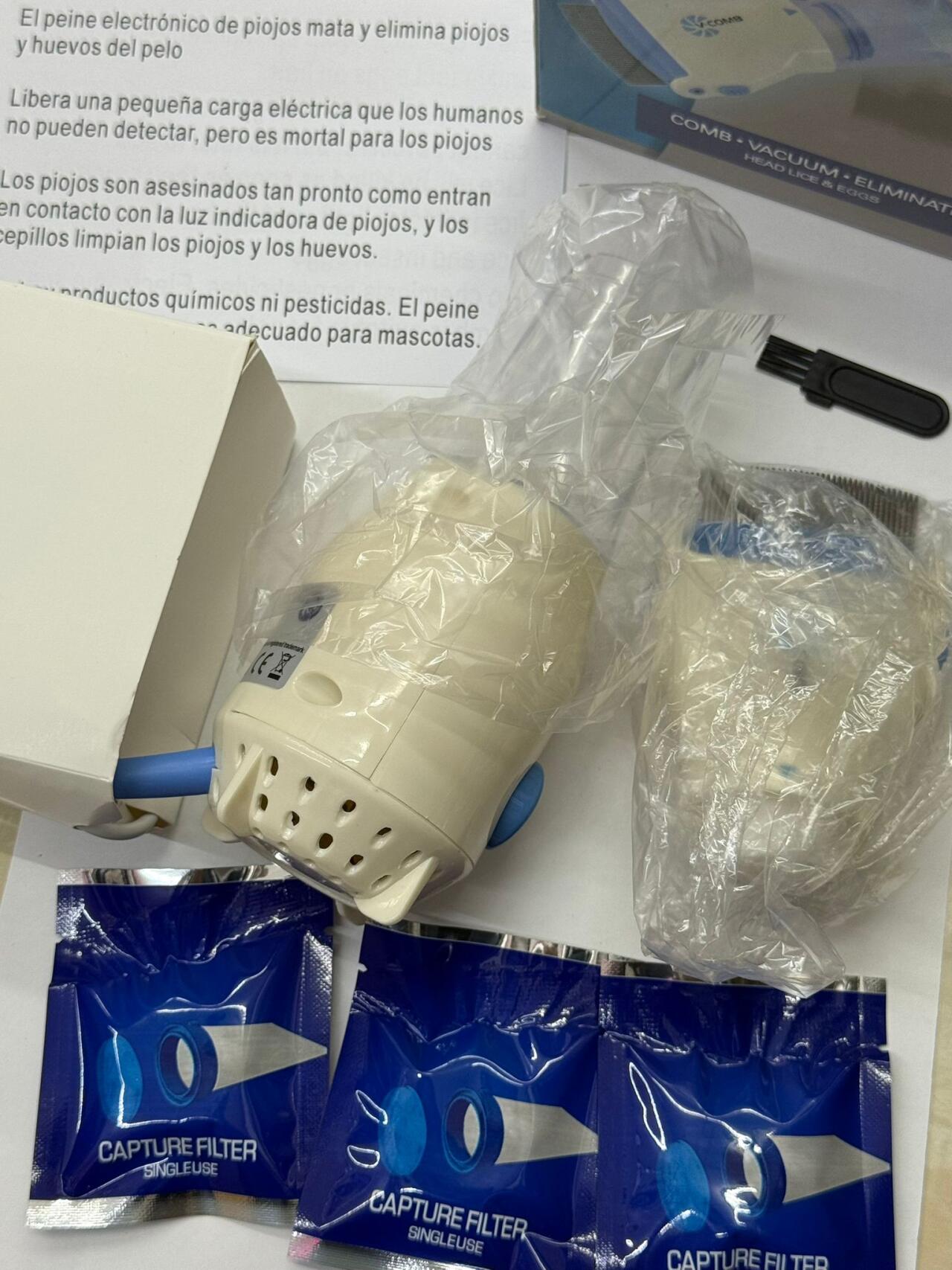 Peine anti-piojos