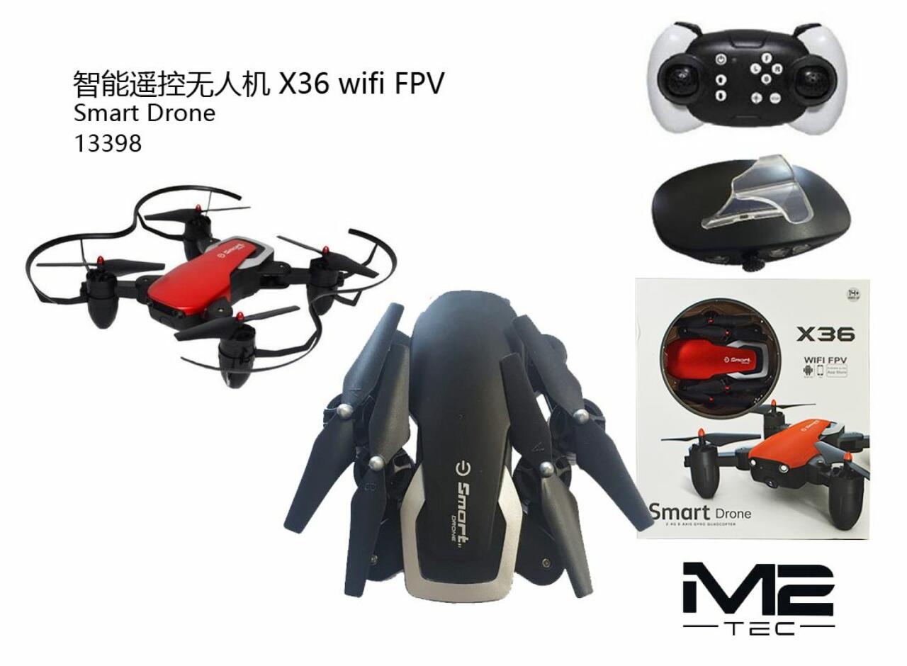 Smart Wi-Fi FPV Drone con control inteligente y transmisión en tiempo real