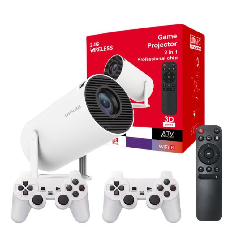 Proyector HY300 con control y funciones 