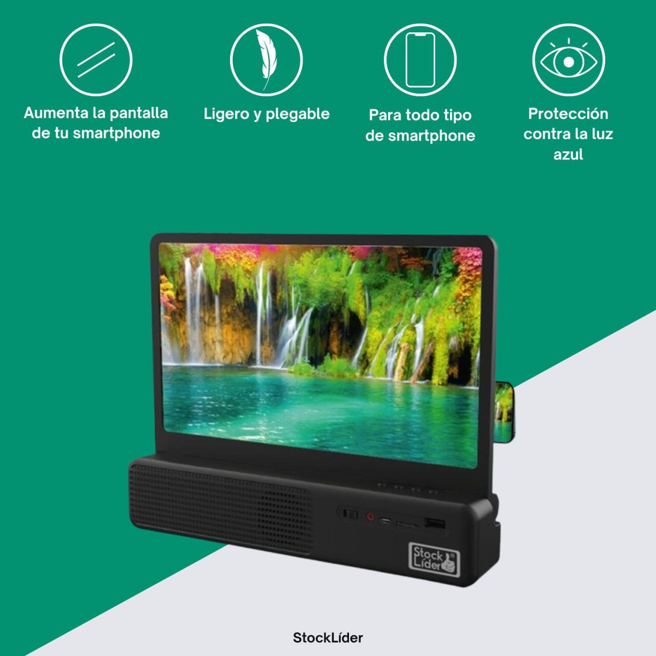 Amplificador pantalla bluetooth 2