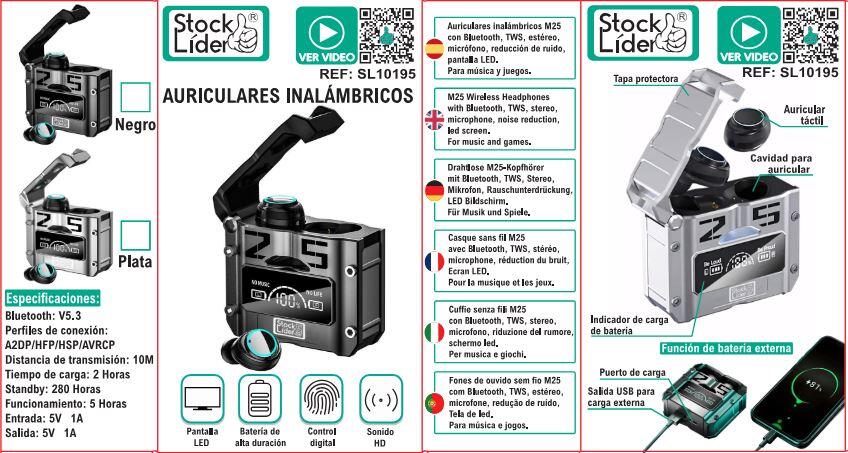 Auricular M25