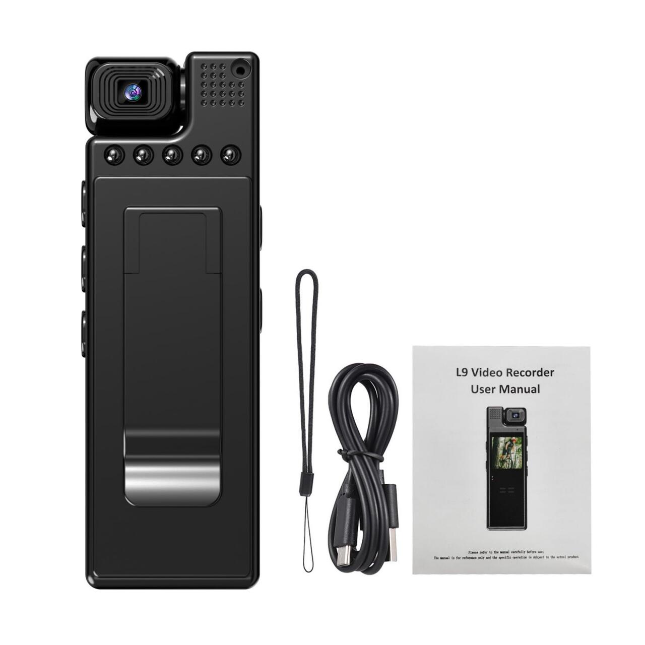 Mini Cámara Corporal – Graba Todo con Discreción y Seguridad en Cualquier Momento 2