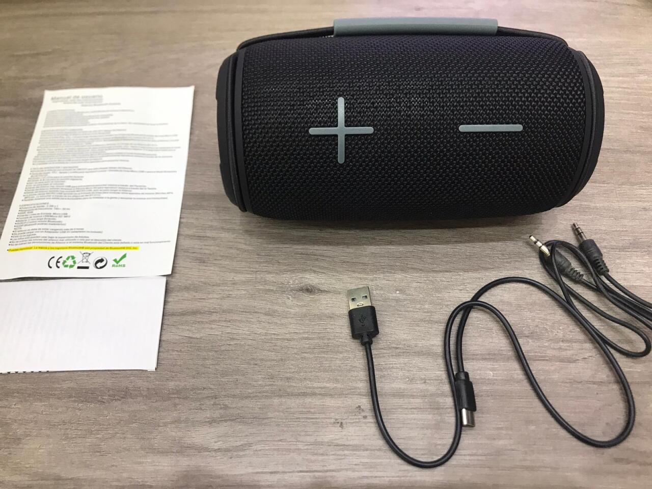 Altavoz portátil Wireless, Bluetooth 5.3, potencia 8W x2, TWS, 1500mah, KIMISO KMS-657 4
