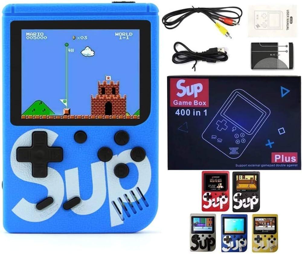 Consola Gameboy Retro Portátil con 400 Juegos Clásicos 5