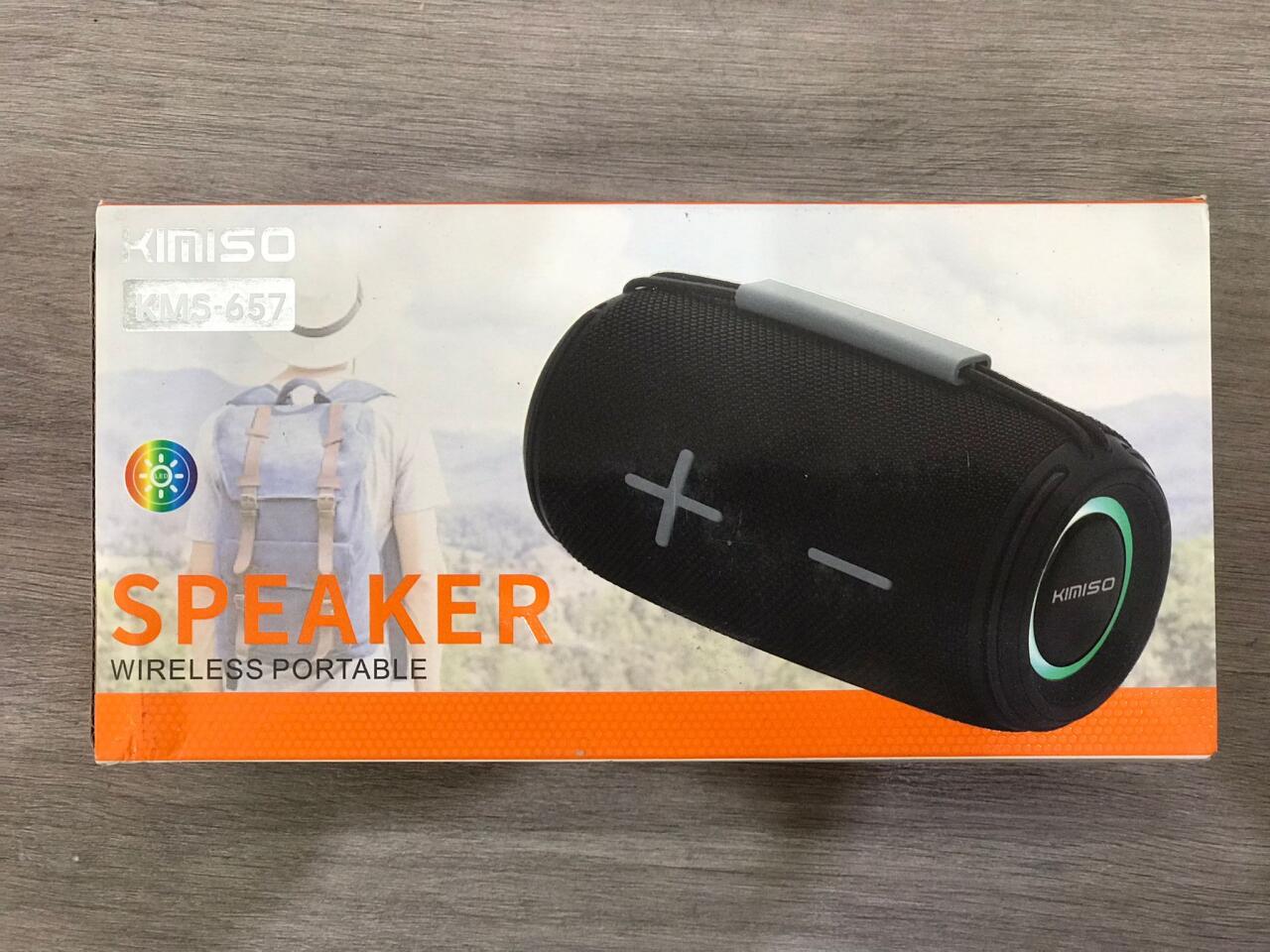 Altavoz portátil Wireless, Bluetooth 5.3, potencia 8W x2, TWS, 1500mah, KIMISO KMS-657 5