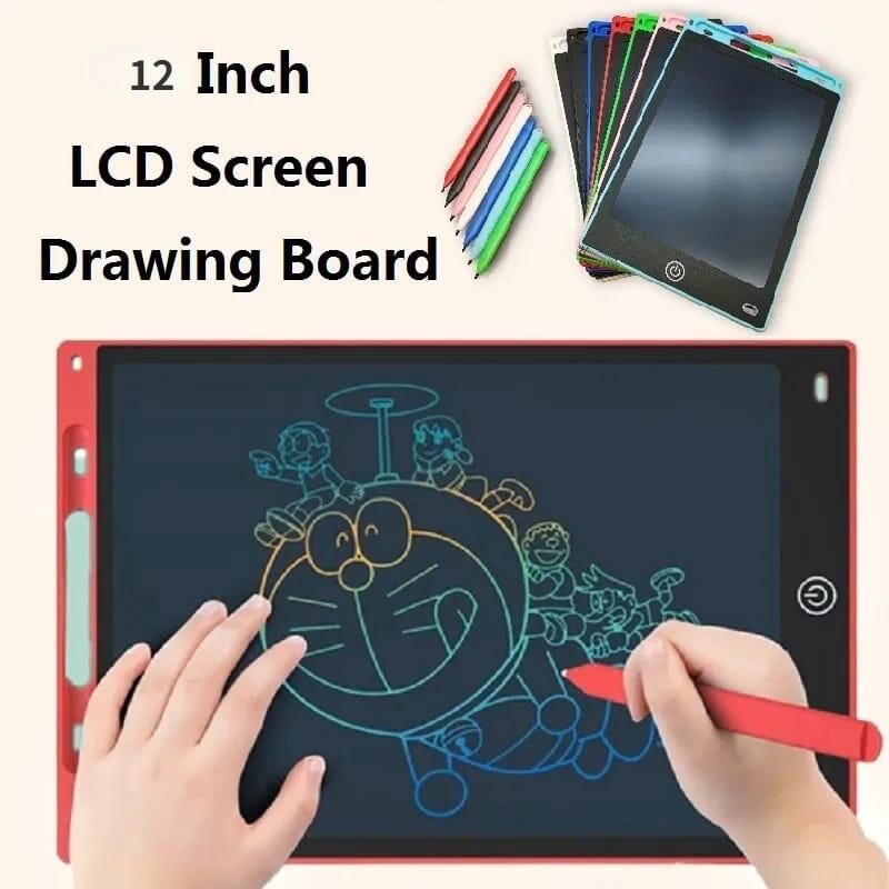 Tableta de escritura LCD roja para niños