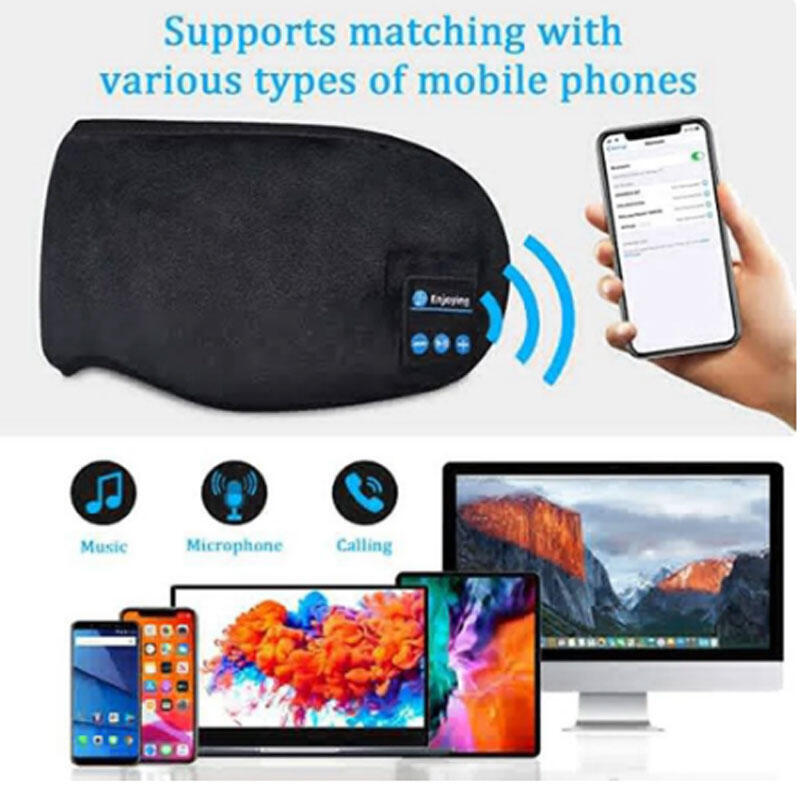 Antifaz con auriculares bluetooth 4
