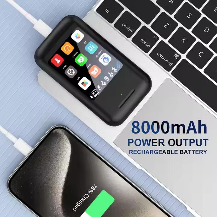 Powerbank con Auriculares TWS 8000mAh - Bluetooth v5.3, Pantalla LCD y Linterna Incorporada 3