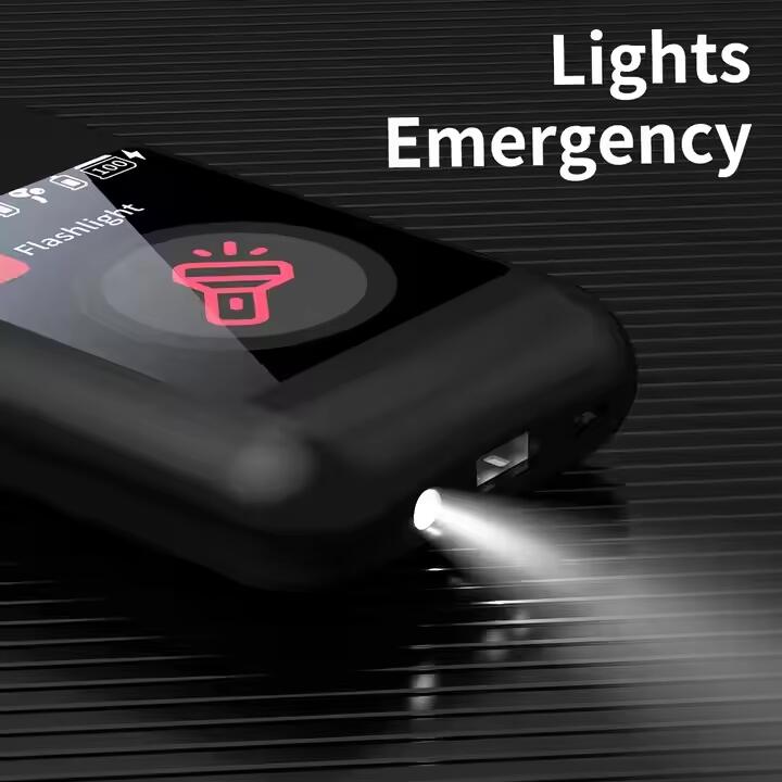 Powerbank con Auriculares TWS 8000mAh - Bluetooth v5.3, Pantalla LCD y Linterna Incorporada 4