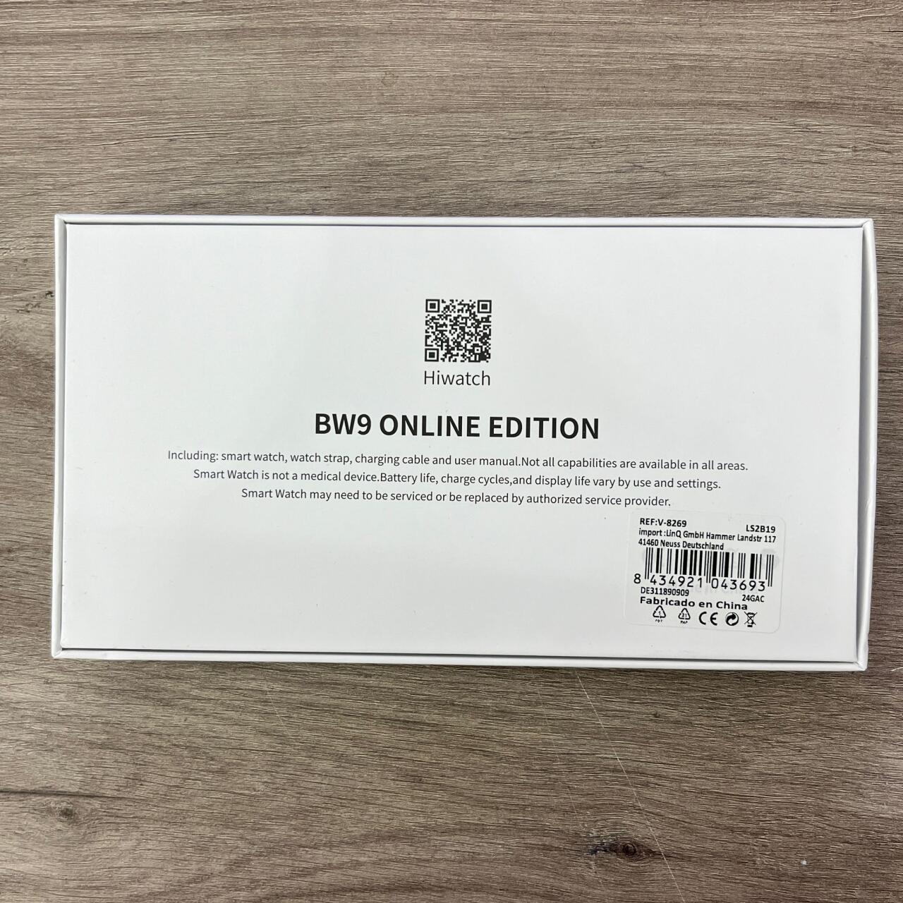 Smartwatch BW9 (reloj inteligente) 3