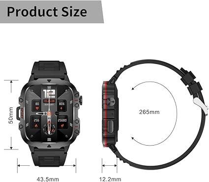Smartwatch X30  (reloj inteligente) - Acuático 6